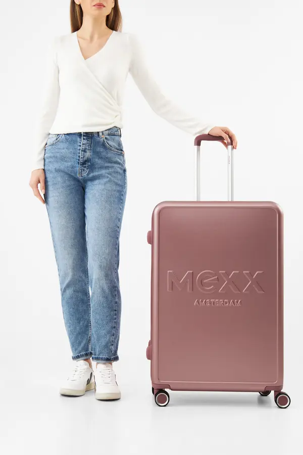Mexx Kovček Mexx MEXX-L-033-05 PINK Roza