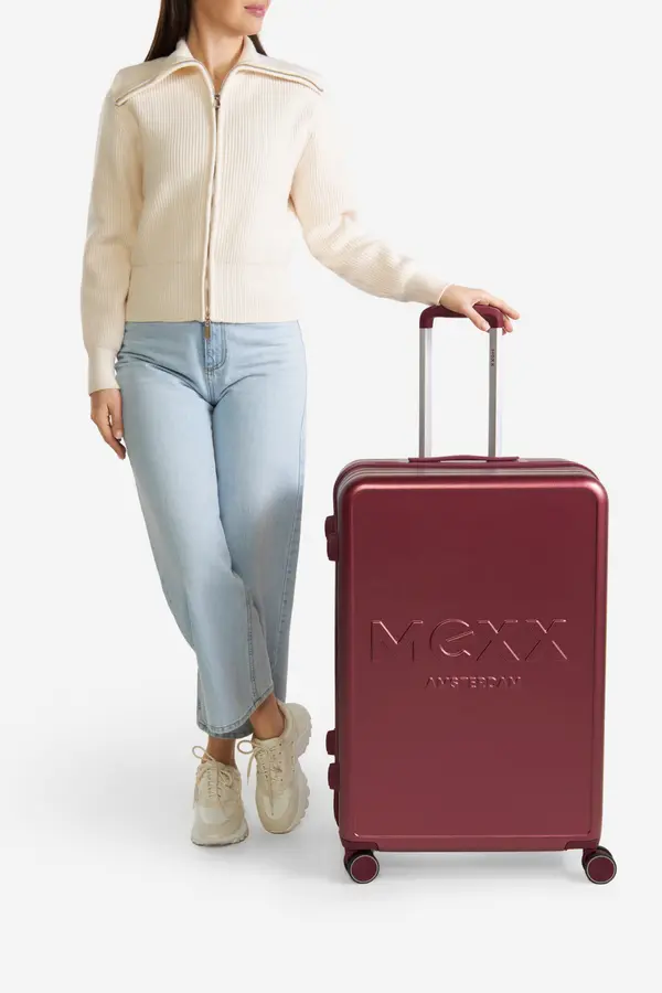 Mexx Kovček Mexx MEXX-L-036-07 BURGUNDY Temno rdeča