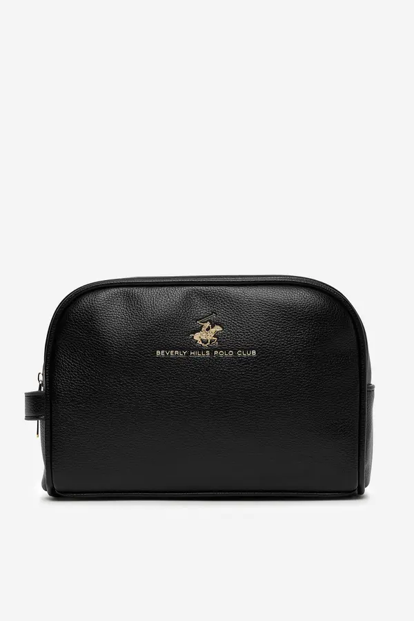 Beverly Hills Polo Club Kozmetična torba BEVERLY HILLS POLO CLUB BHPC-U1-004-SS25 Črna