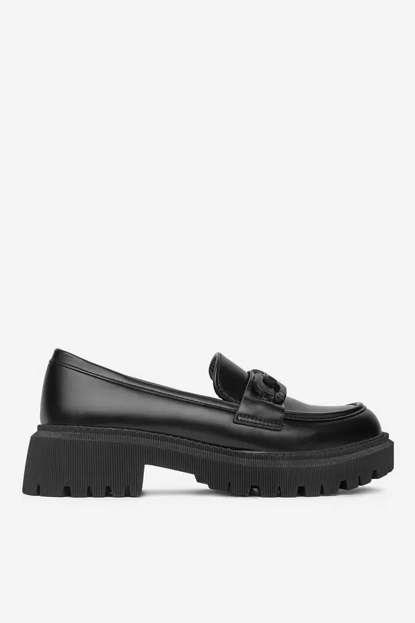 DeeZee Mokasinke DeeZee BBT-22663-10 Črna