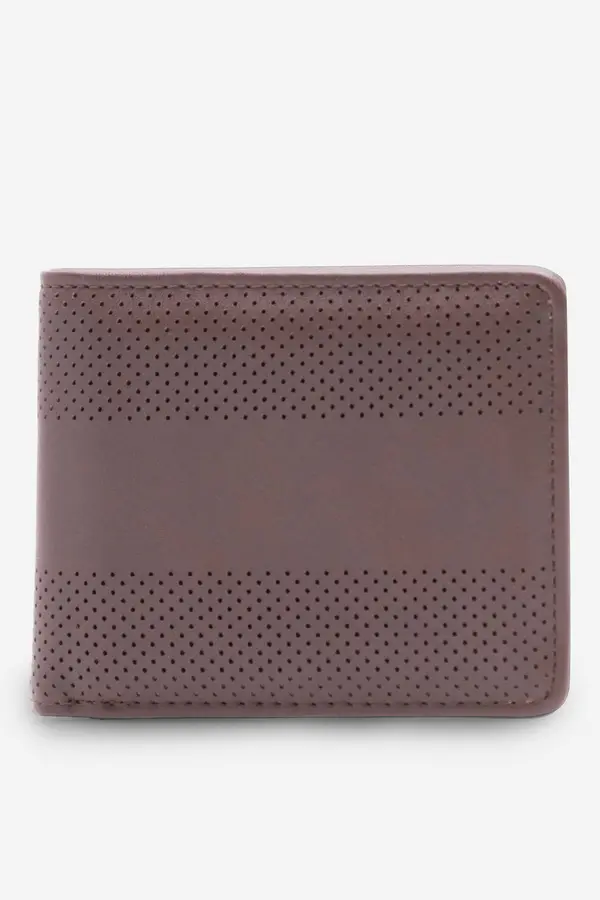 Lanetti Moška denarnica Lanetti 4M1-001-AW23 Rjava