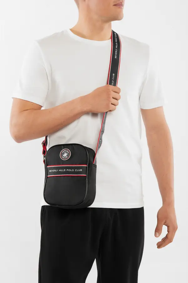 Beverly Hills Polo Club Moška torba BEVERLY HILLS POLO CLUB BHPC-M-011-CCC-05 Črna