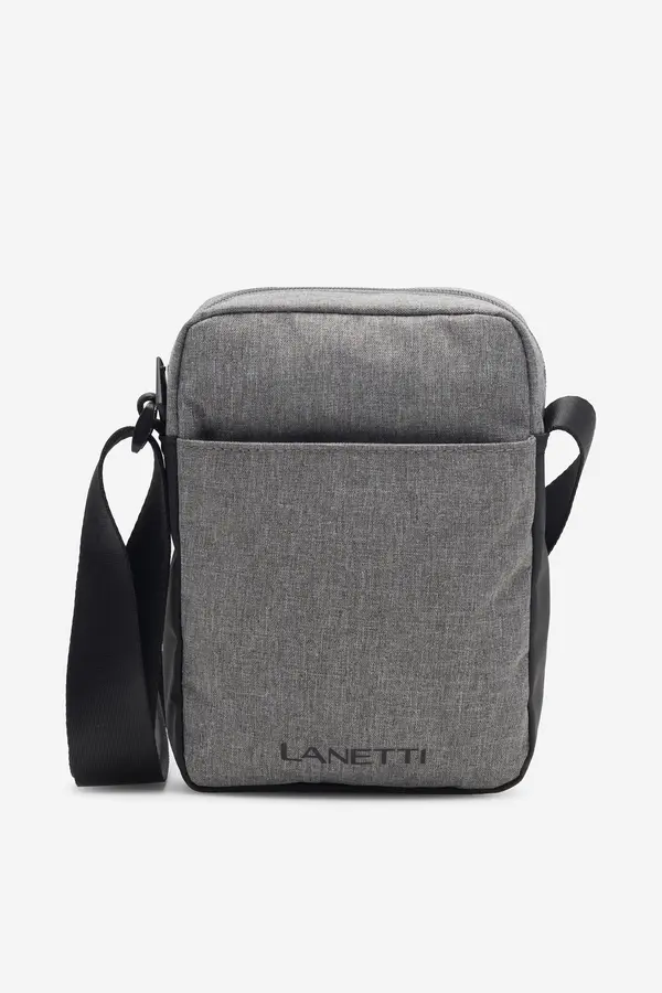 Lanetti Moška torba Lanetti LAN-K-006-04R Siva