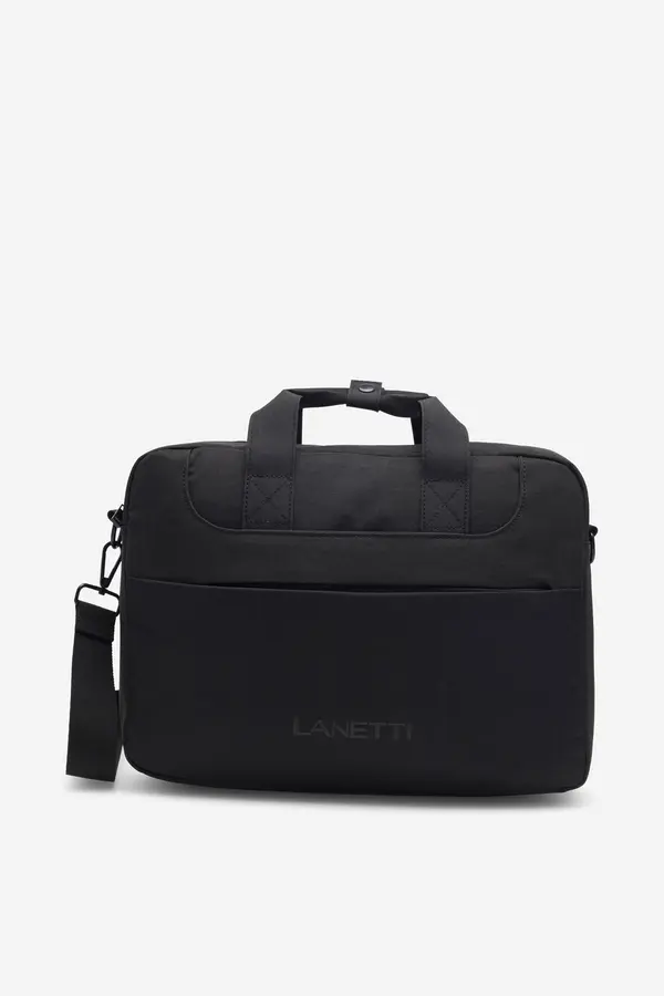Lanetti Moška torba Lanetti LAN-K-007-04L Črna