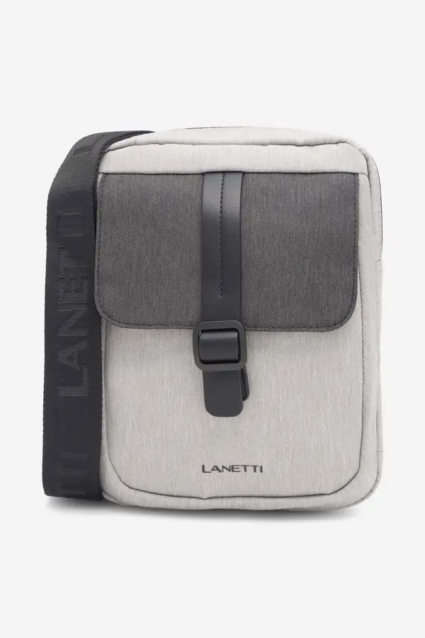 Lanetti Moška torba Lanetti LAN-KL-017-04R Siva