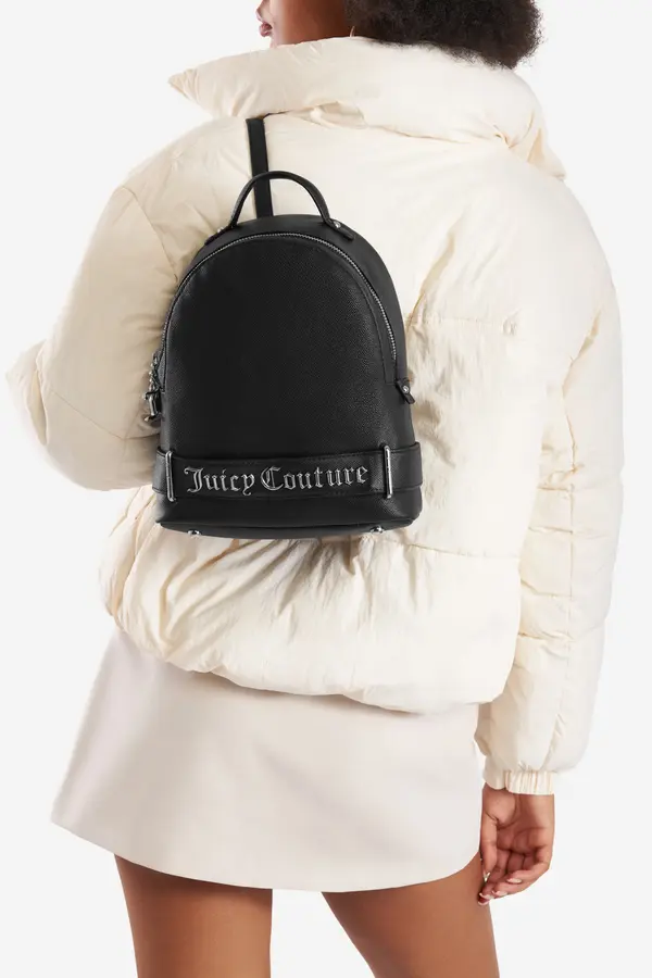 Juicy Couture Nahrbtnik JUICY COUTURE BIJXT3061WVP Črna