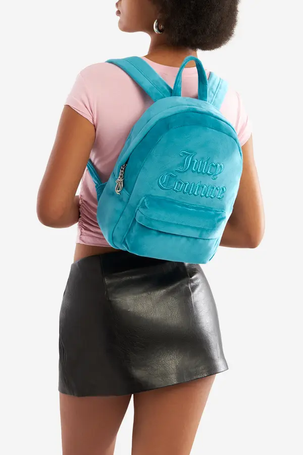 Juicy Couture Nahrbtnik JUICY COUTURE BIJXT8702WPO Turkizna