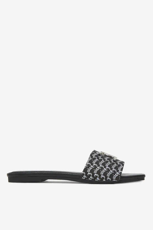 Juicy Couture Natikači JUICY COUTURE HY24111-1 Črna