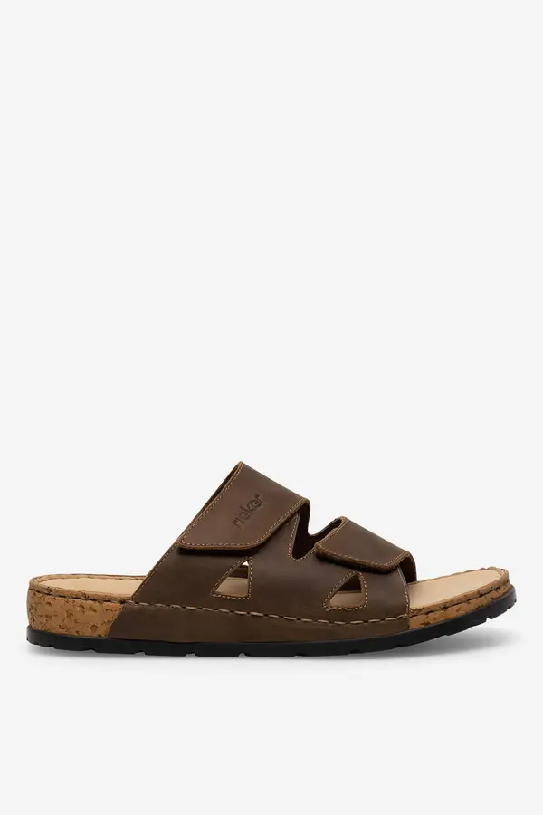 Rieker Natikači Rieker 25691-25 Rjava