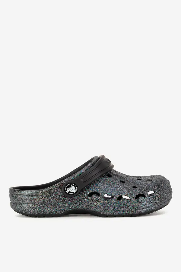 Crocs Natikači za bazen Crocs BAYA GLITTER CLOG 207015-0C4 Črna