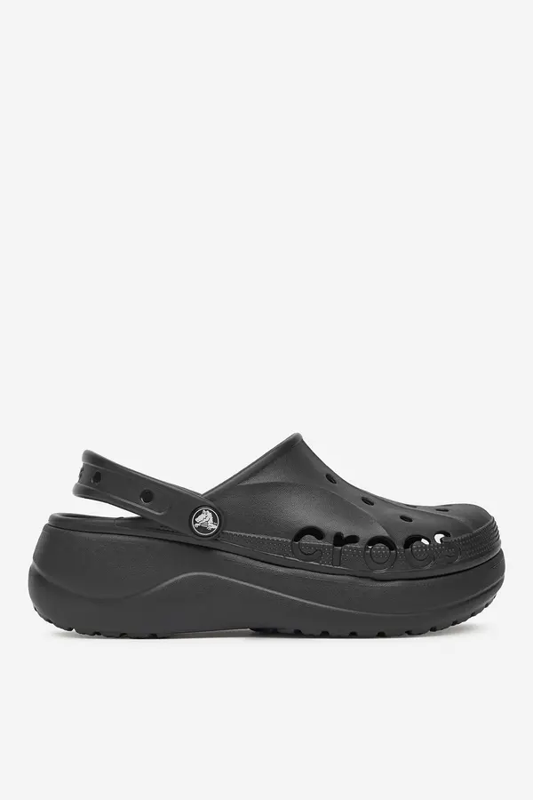 Crocs Natikači za bazen Crocs BAYA PLATFORM CLOG 208186-001 Črna