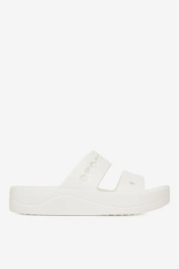 Crocs Natikači za bazen Crocs BAYA PLATFORM SANDAL 208188-100 Bela