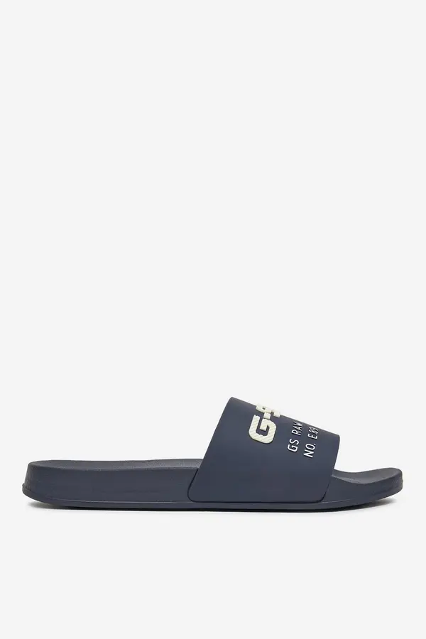 G-Star Raw Natikači za bazen G-STAR RAW SS25-3C096-M Mornarsko modra