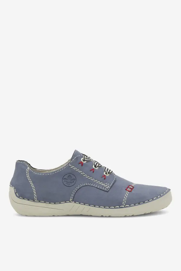 Rieker Nizki čevlji Rieker 52520-14 Denim
