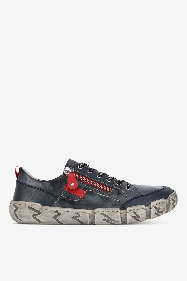 Rieker Nizki čevlji Rieker L0302-14 Denim