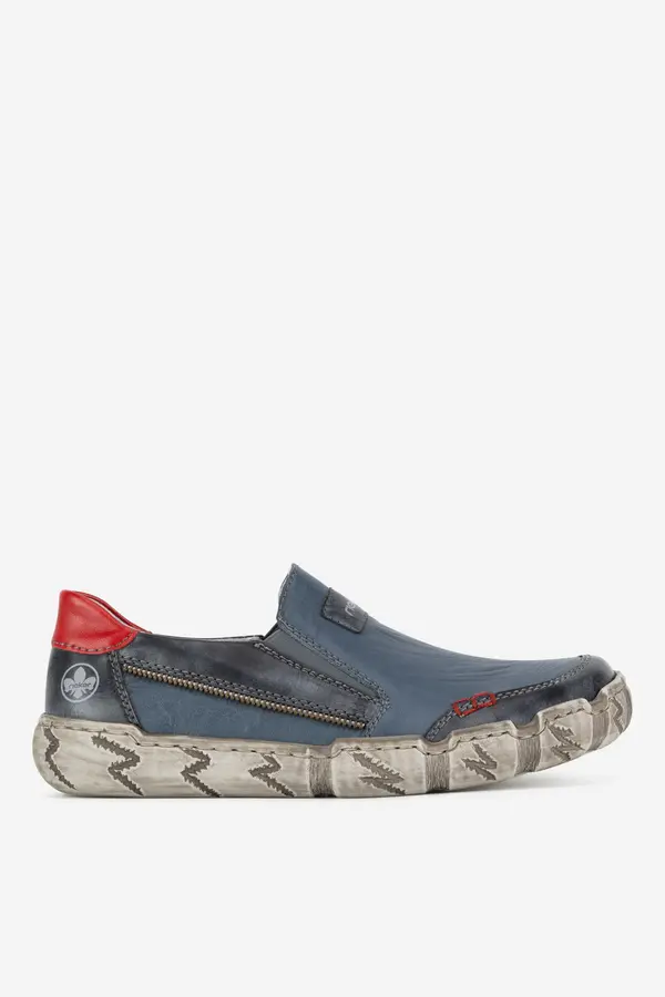 Rieker Nizki čevlji Rieker L0359-12 Denim