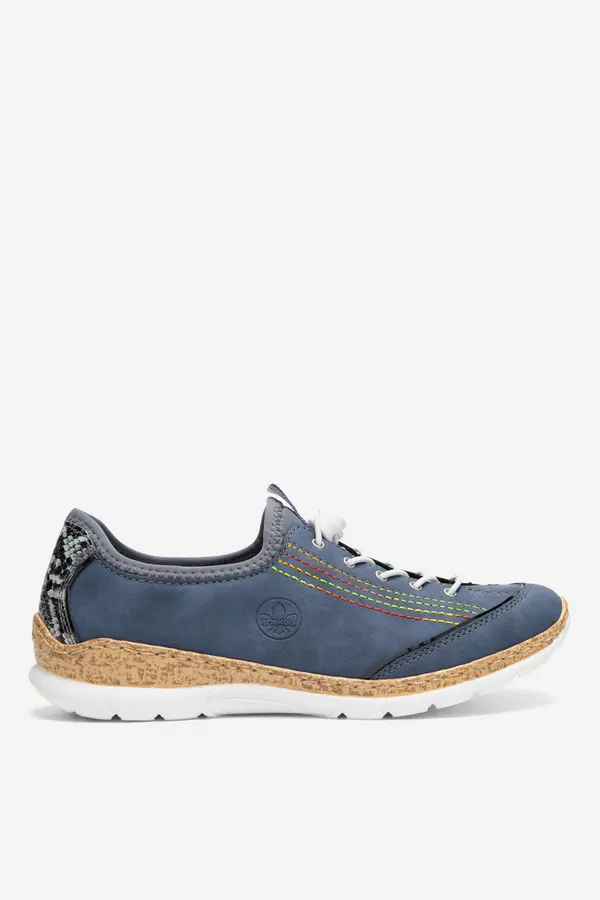 Rieker Nizki čevlji Rieker N42T0-14 Denim