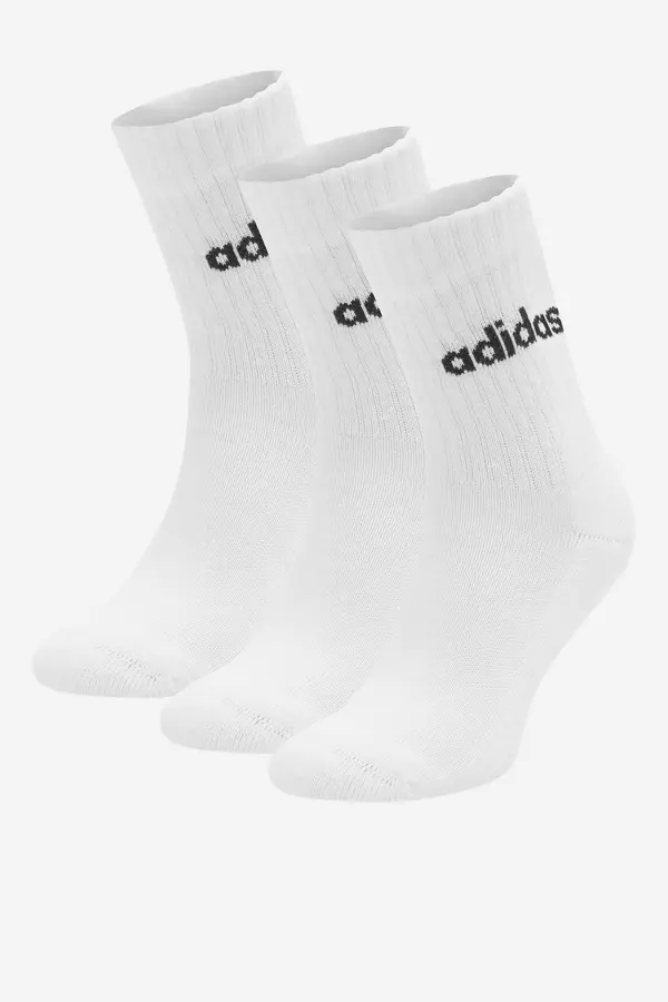Adidas Nogavice ADIDAS HT3455 3-PACK Bela