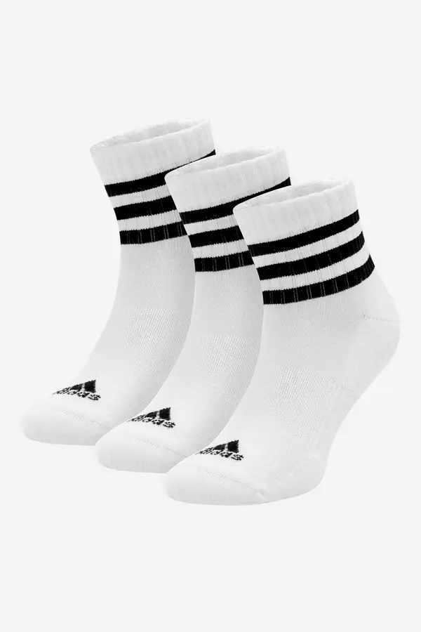 Adidas Nogavice ADIDAS HT3456 3-PACK Bela