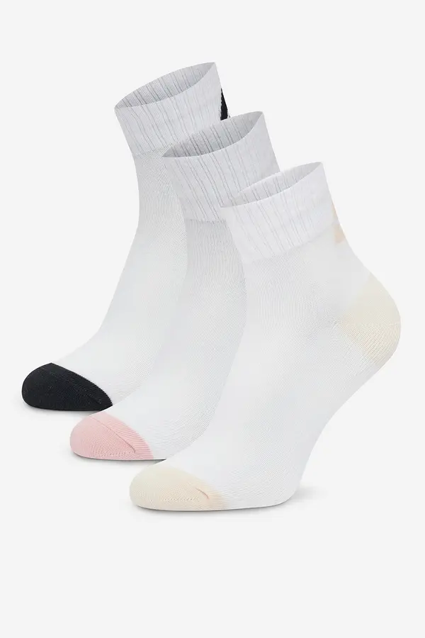 DC Shoes Nogavice DC Shoes AS_DC_03Z_SS25 (3-PACK) Bela
