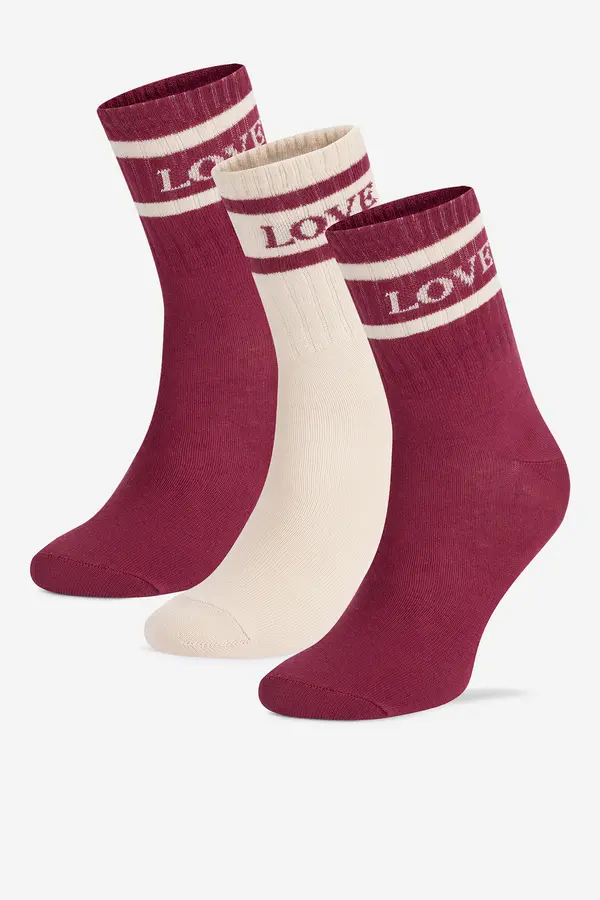 Fila Nogavice Fila F3608-AW24 (3-PACK) Roza