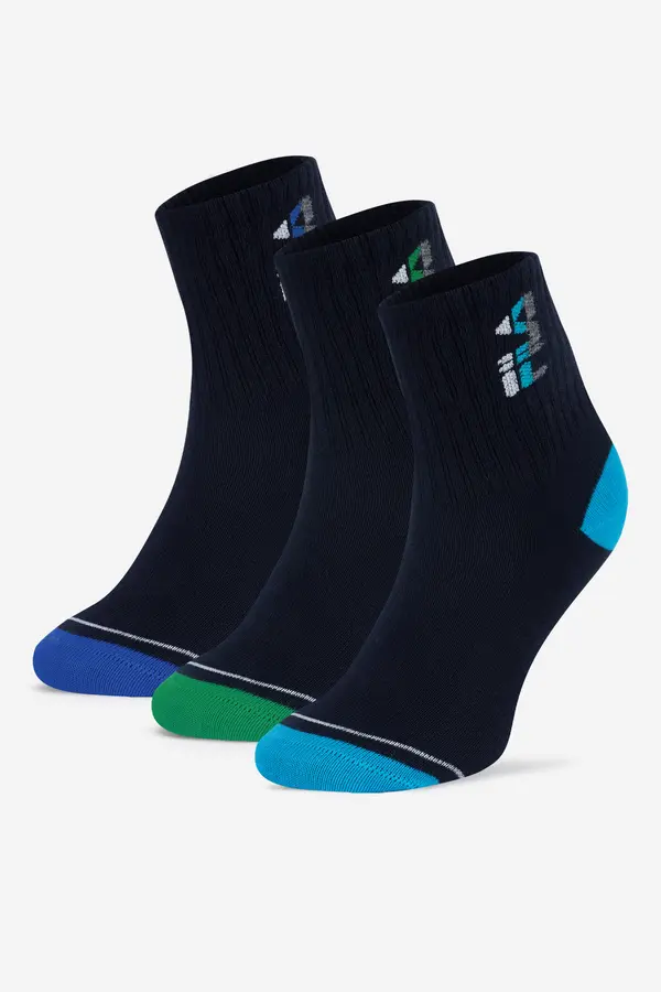 Fila Nogavice Fila F8083-AW24 (3-PACK) Mornarsko modra
