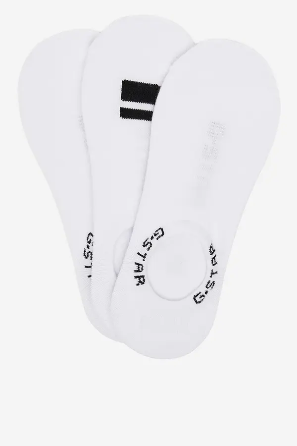 G-Star Raw Nogavice G-STAR RAW AS_G-STAR_S_020_SS25 (3-PACK) Bela