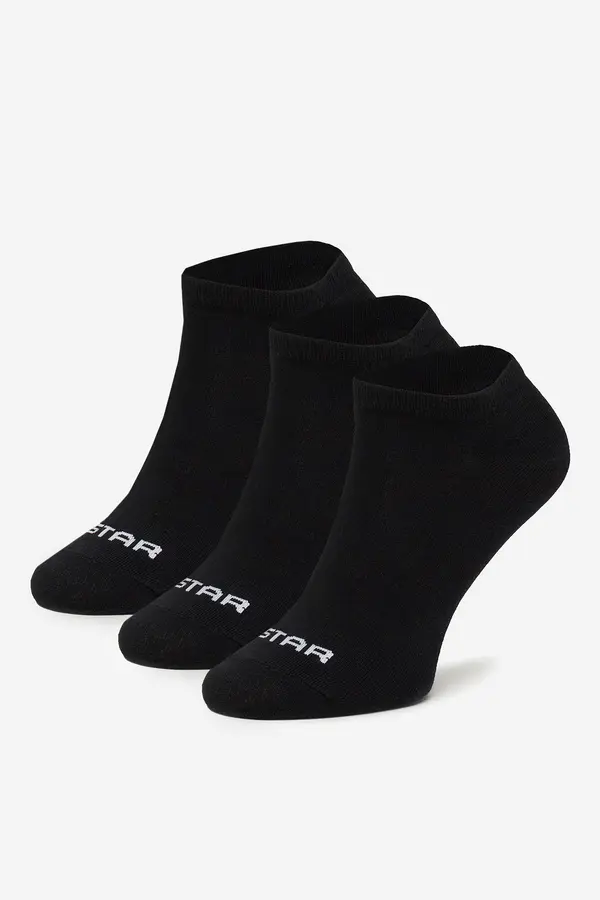 G-Star Raw Nogavice G-STAR RAW AS_G-STAR_S_136_SS25 (3-PACK) Črna