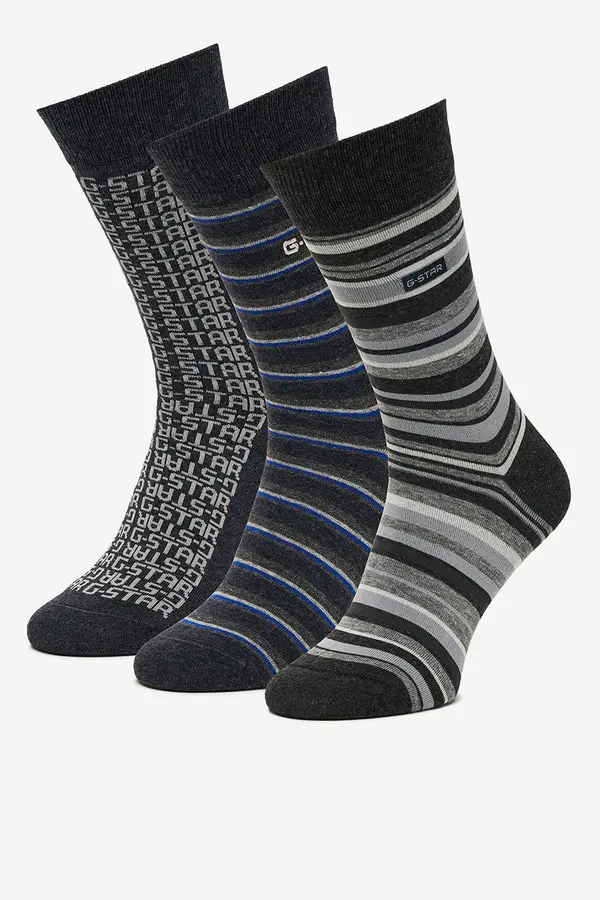 G-Star Raw Nogavice G-STAR RAW AS_G-STAR_W_047_SS25 (3-PACK) Mix