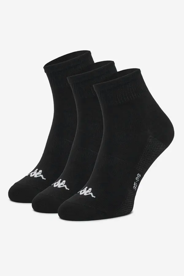 Kappa Nogavice Kappa KR_FRESH_SS25 (3-PACK) Črna