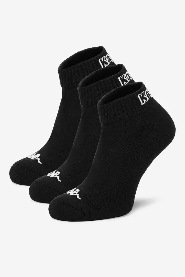Kappa Nogavice Kappa KR_GOAL_SS25 (3-PACK) Črna
