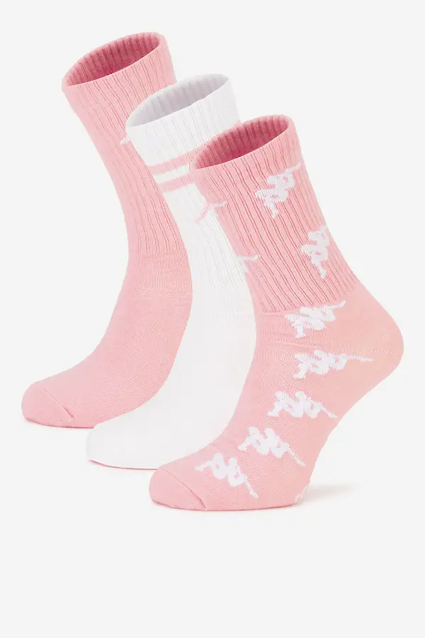 Kappa Nogavice Kappa KR_SUPERT_SS25 (3-PACK) Roza