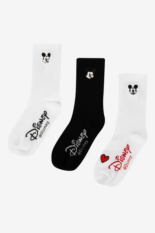 Mickey&Friends Nogavice Mickey&Friends ACCCS-SS24-338DSTC Črna