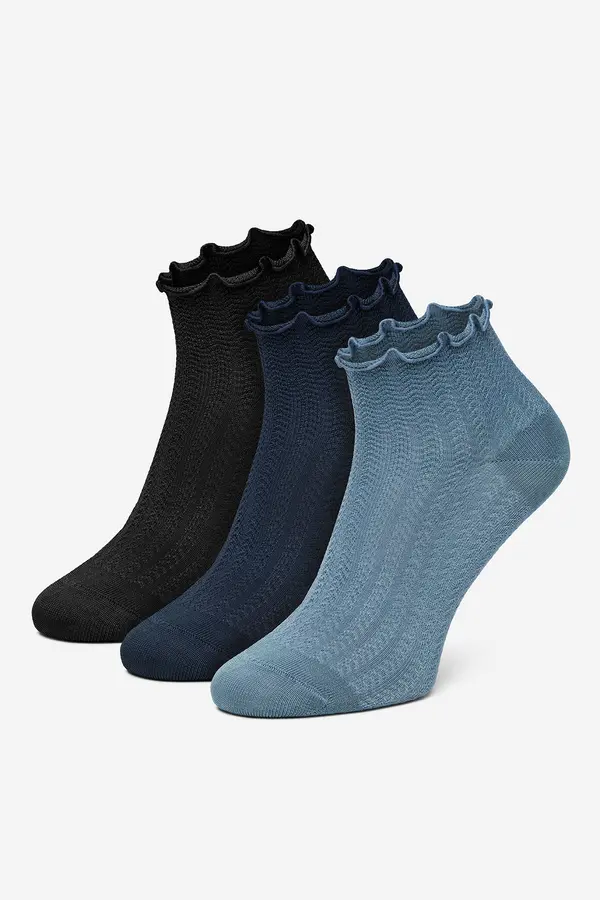 Nine West Nogavice NINE WEST KR_NW_LETIZIA_Z_SS25 (3 PACK) Črna