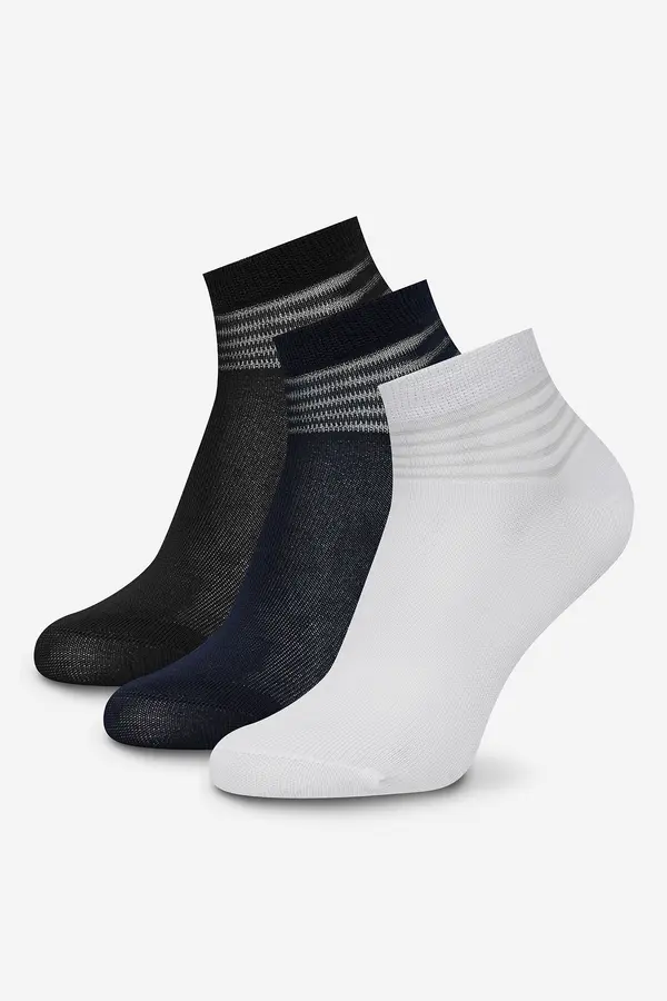 Nine West Nogavice NINE WEST KR_NW_URBAN_Z_SS25 (3 PACK) Bela