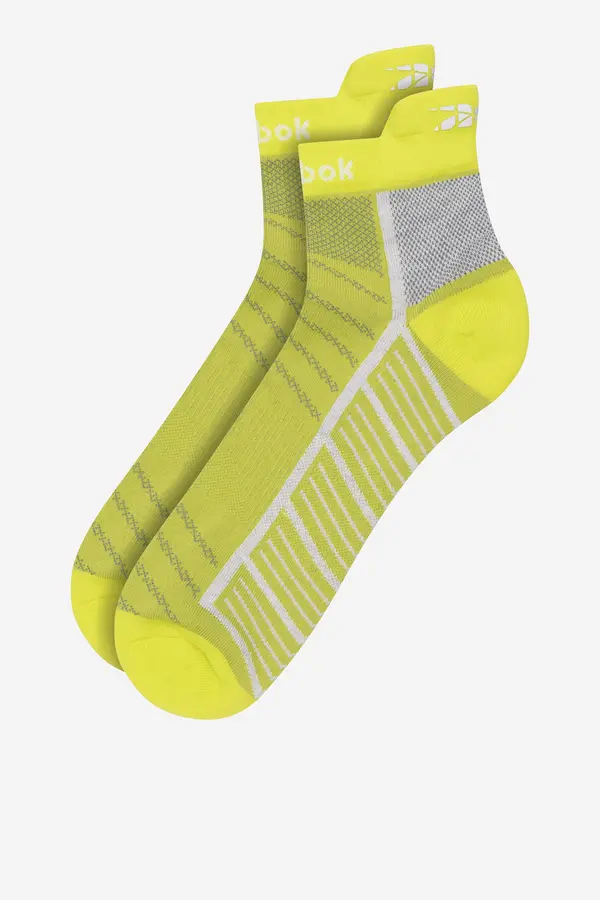 Reebok Nogavice Reebok FLOAT RUN U ANK SOCK HE2423 Rumena