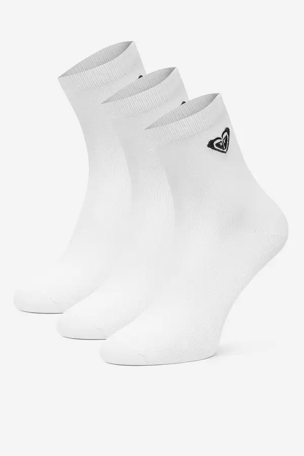 Roxy Nogavice ROXY AS_ROXY_06Z_SS25 (3-PACK) Bela