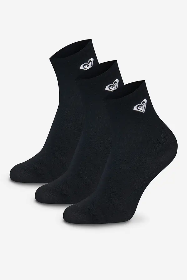 Roxy Nogavice ROXY AS_ROXY_06Z_SS25 (3-PACK) Črna