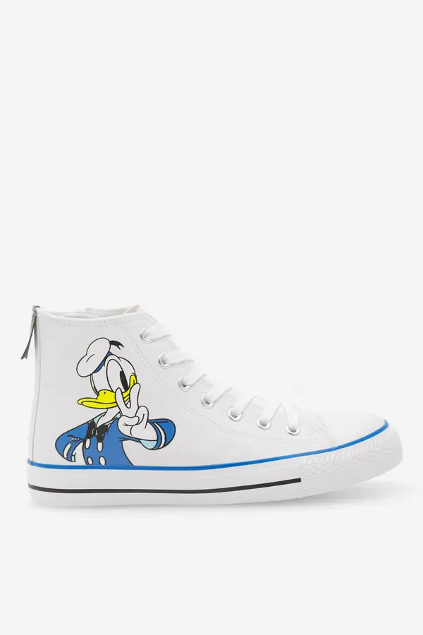 Donald Duck Platnene superge Donald Duck CS-SS24-345DDON Bela