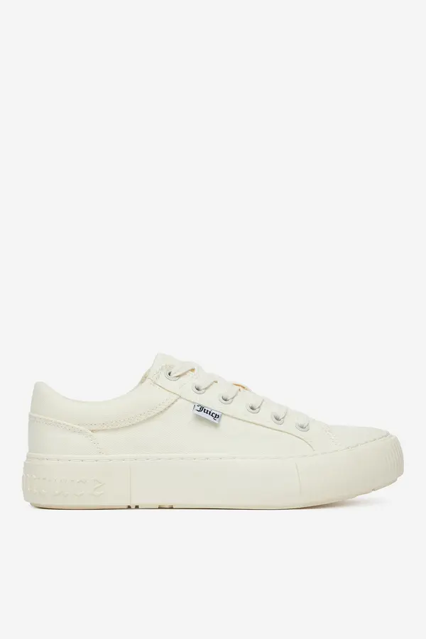 Juicy Couture Platnene superge JUICY COUTURE VSJU001 Bela