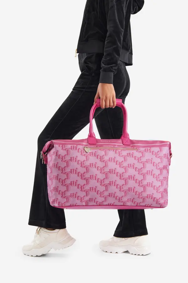 Juicy Couture Potovalna torba JUICY COUTURE BIJXT8675WIP Roza