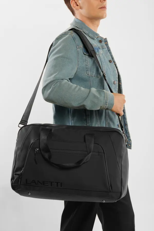 Lanetti Potovalna torba Lanetti LAN-N-001-05 Črna