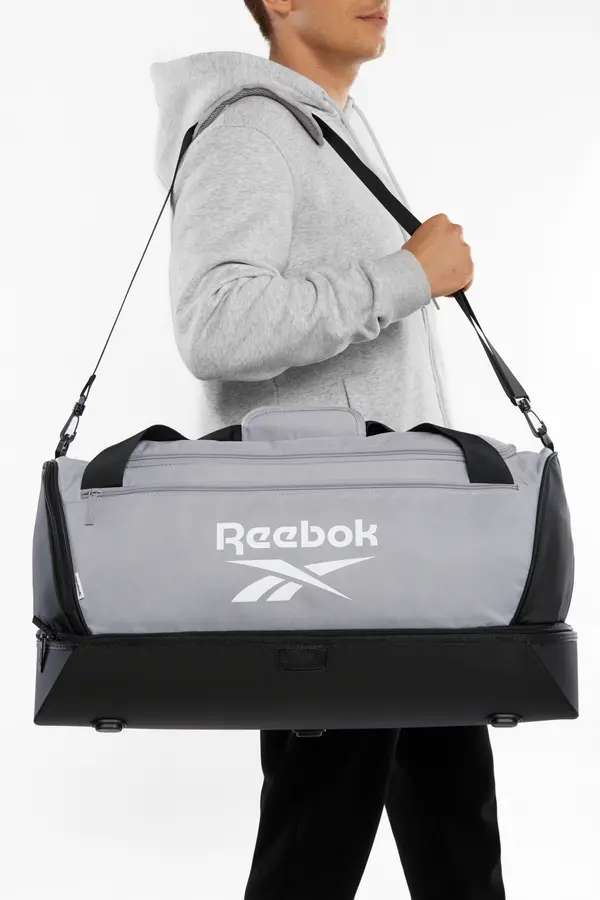 Reebok Potovalna torba Reebok RBK-011-CCC-05 Svetlo siva