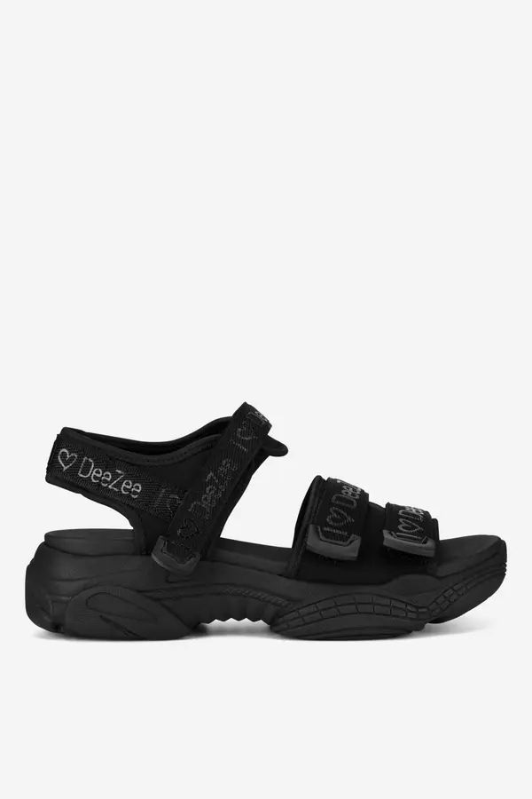 DeeZee Sandali DeeZee CSXP2056-02 Črna