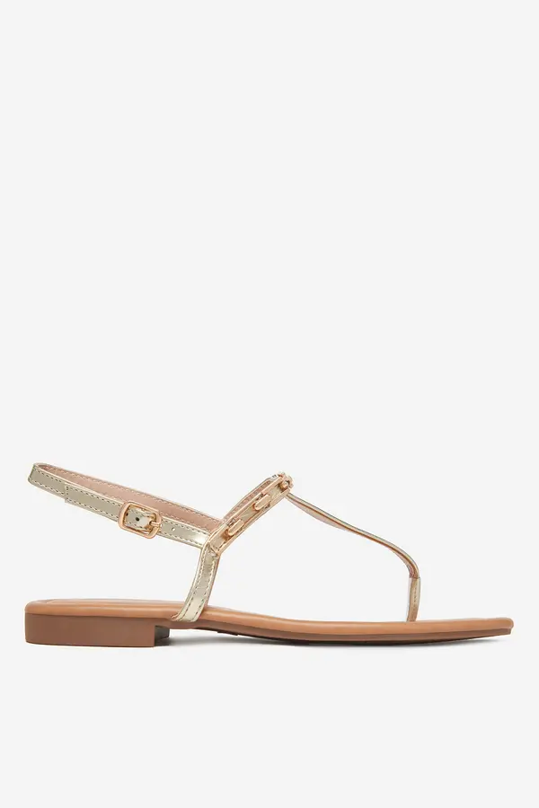 DeeZee Sandali DeeZee E2141-1 Zlata