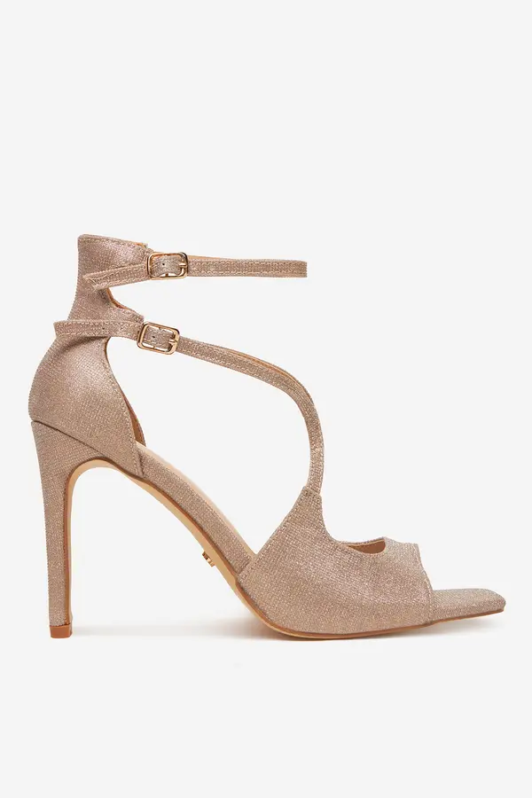 DeeZee Sandali DeeZee F2158-2 Živo roza