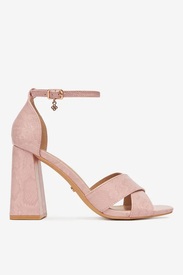 DeeZee Sandali DeeZee F3496-2 Roza