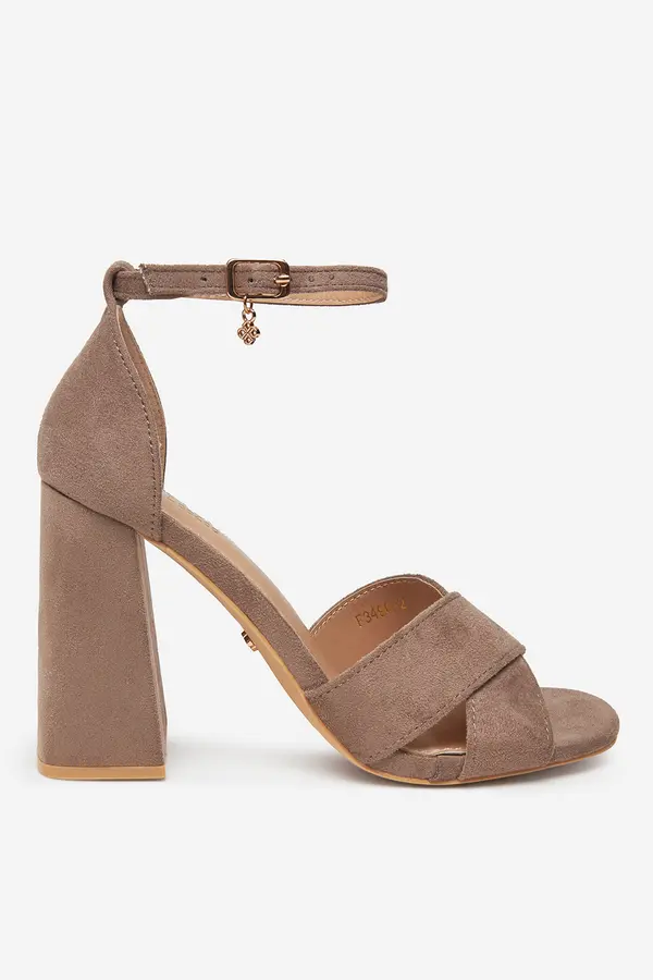 DeeZee Sandali DeeZee F3496-2A Kaki
