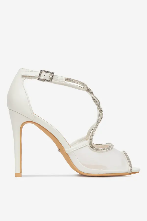 DeeZee Sandali DeeZee F89725-105 Bela