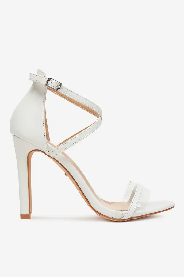 DeeZee Sandali DeeZee F8977-1 Bela